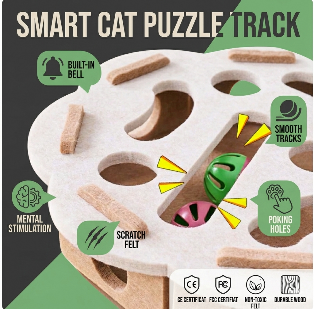 Ultimate Felt Cat Puzzle Box